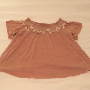 Summer off-shoulder top from The Impeccable Pig